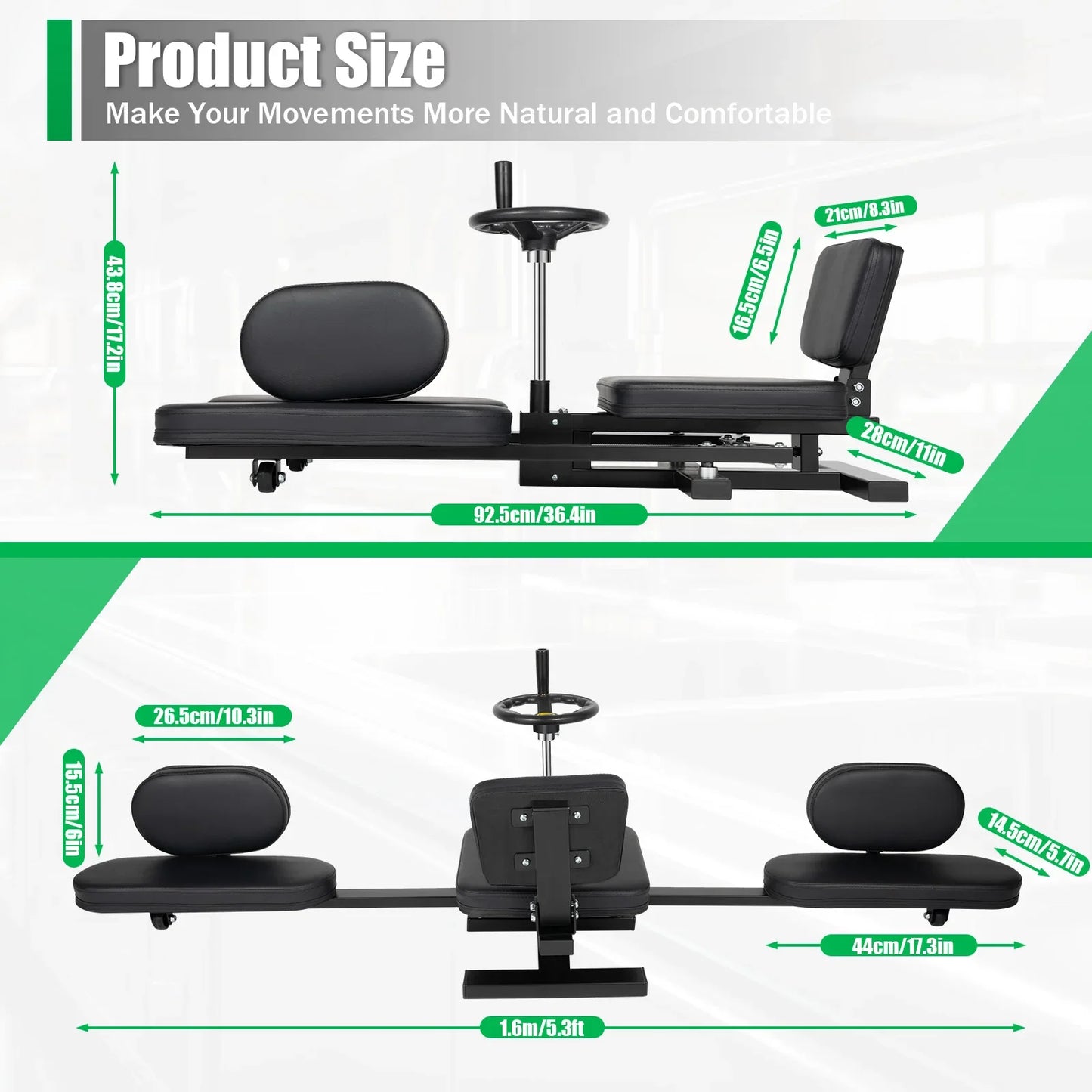 Leg Stretcher 3 Bar Spreader Heavy Duty Leg Split Machine