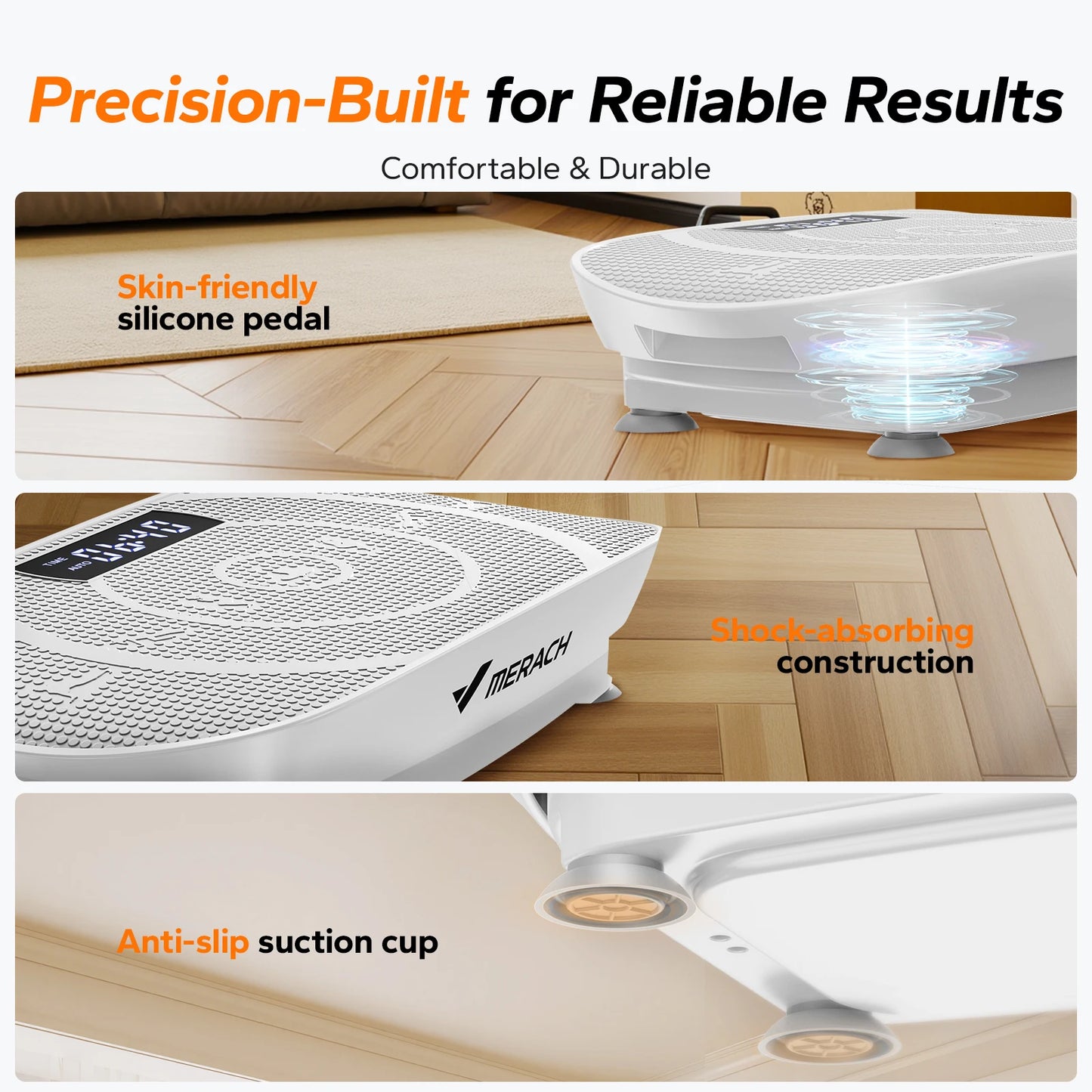 MERACH Vibration Plate CV30 Whole Body Workout Platform