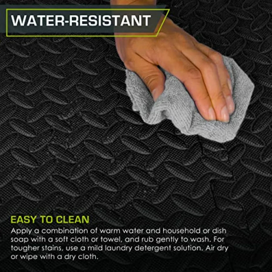 EVA Interlocking Puzzle Floor Mats for Home Gyms Play Areas