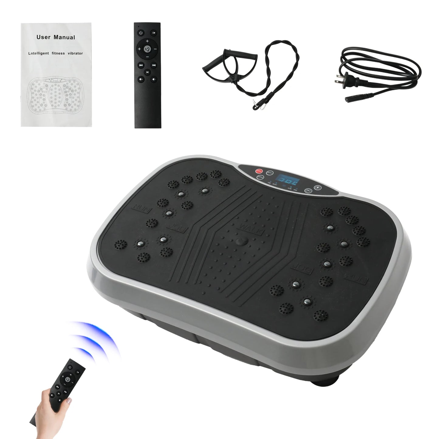 Vibration Plate Exercise Machine For Home Fitness Fat Burning Workout