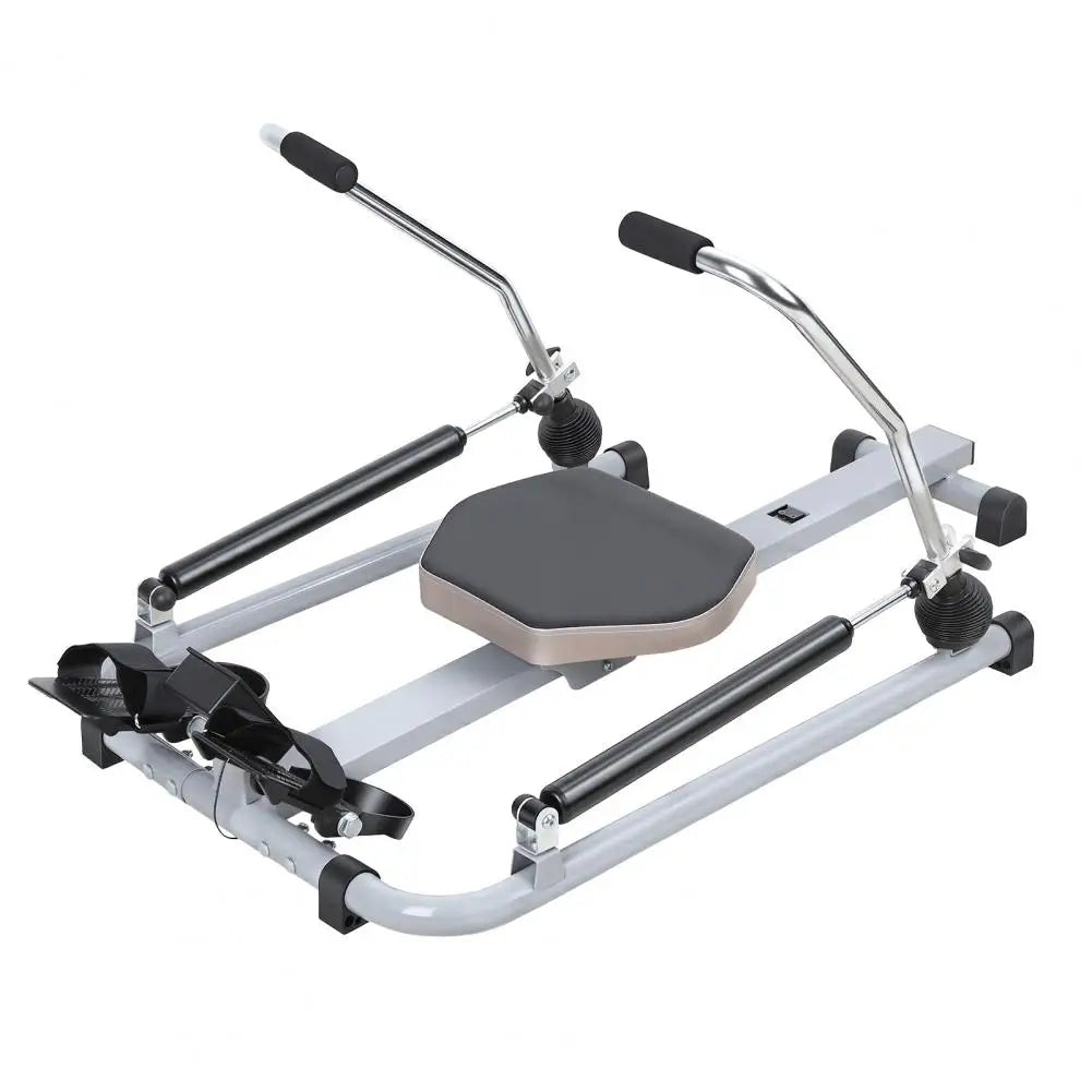 Hydraulic Home Rowing Machine With LCD Monitor Quiet Fitness Equipment