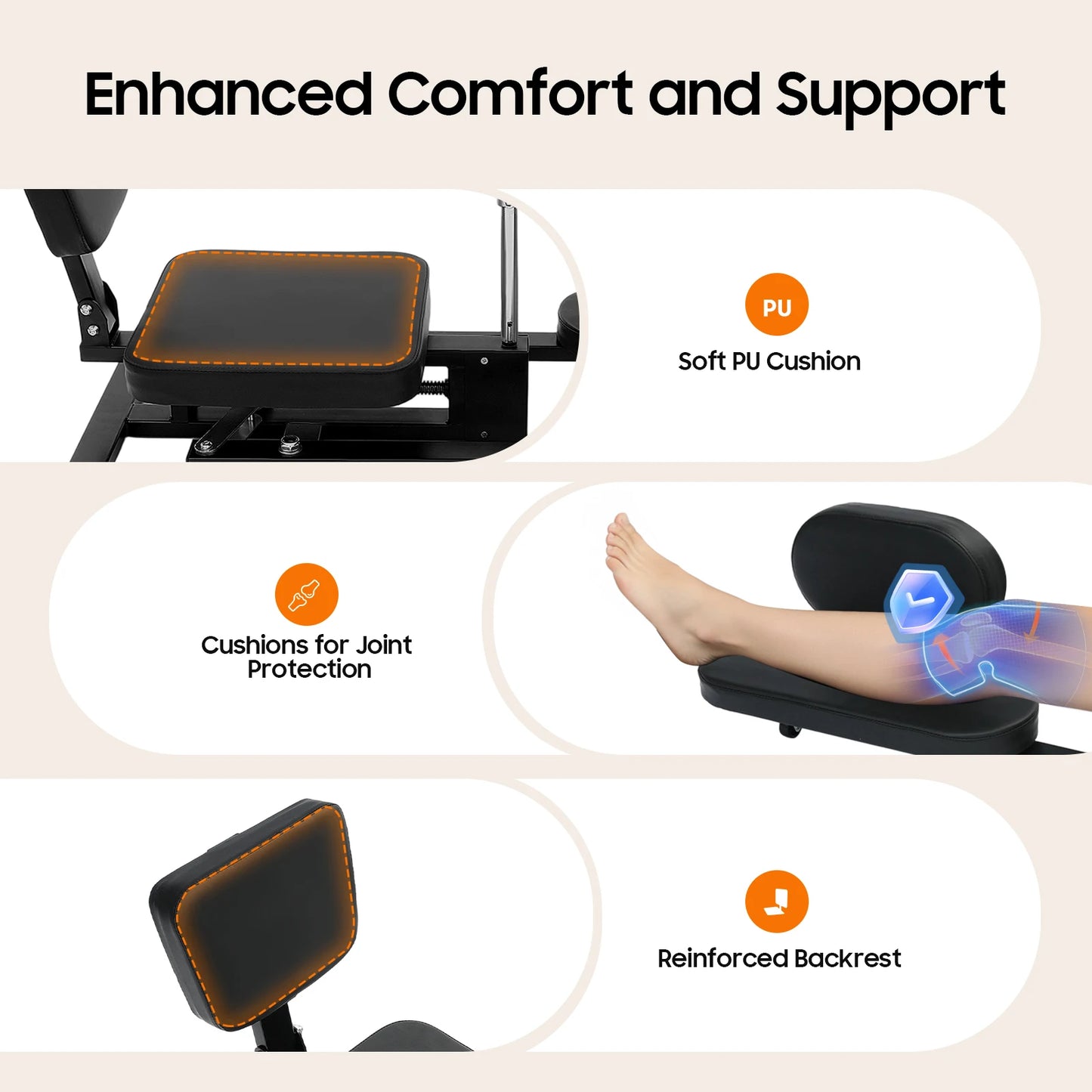 Leg Stretcher 220lbs Heavy Duty Split Machine for Flexibility Stretching