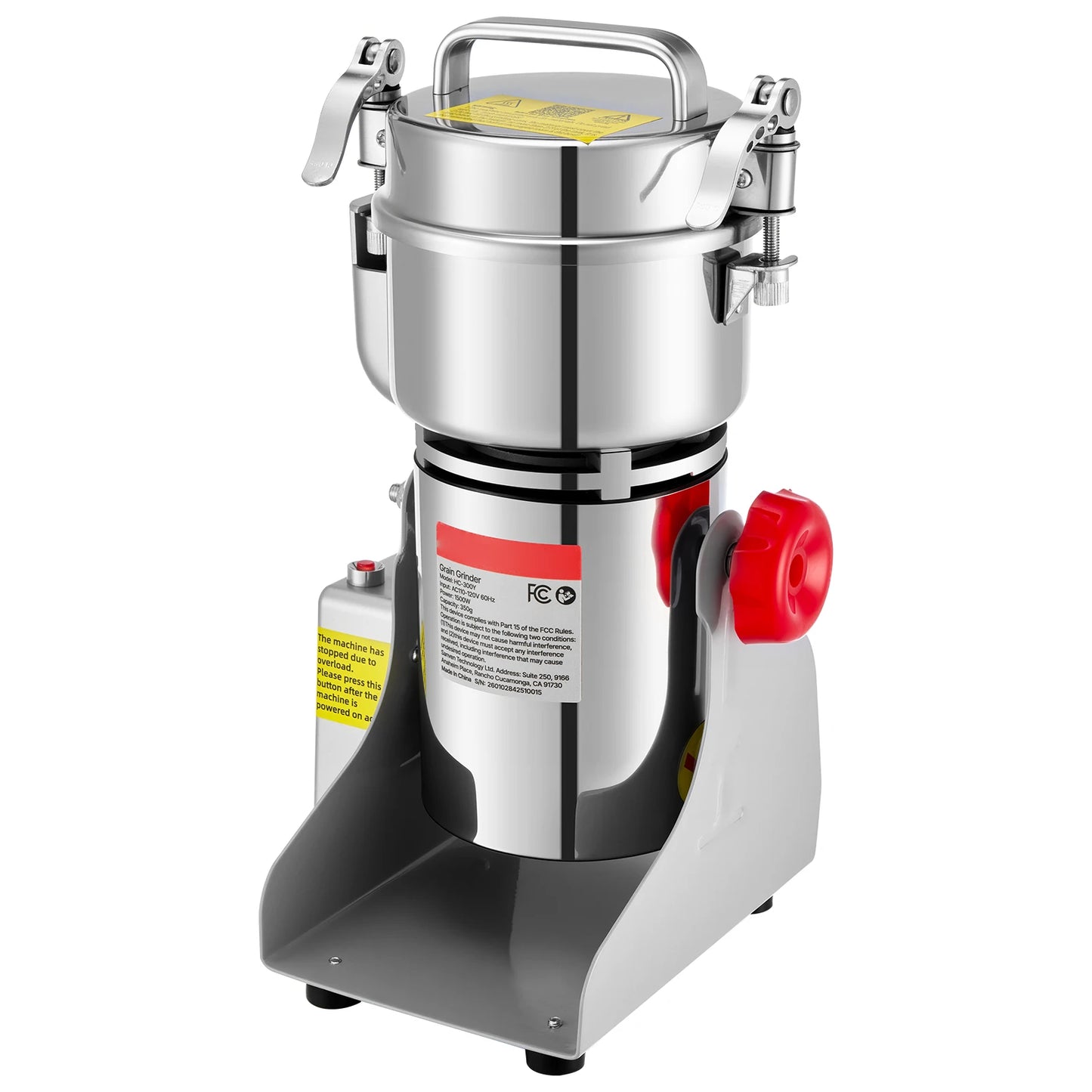 Succebuy Electric Grain Mill Grinder 28000RPM High Speed