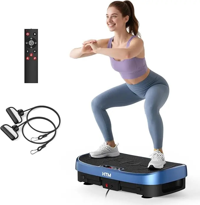 HTM Vibration Plate Whole Body Fitness Platform 120 Levels
