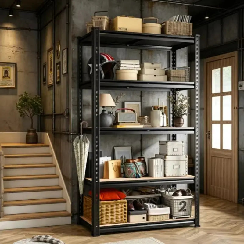 72"/60"H Garage Shelving Storage Shelves 5-Tier, 2000LBS Capacity Heavy Duty Adjustable Storage Shelve for Closet, Pantry & Garage Organization, Easy Assembly Required, Adjustable Height