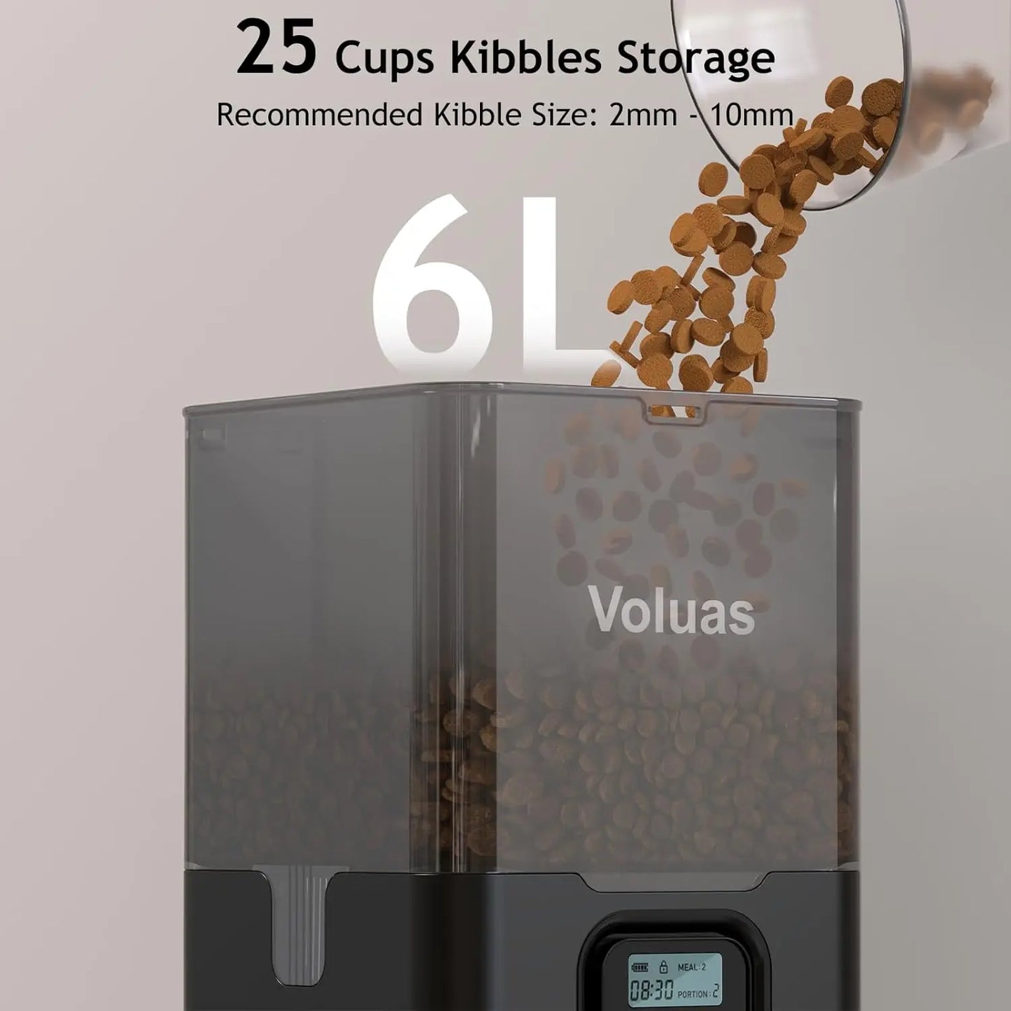 Automatic Two Cat Feeder With Timed Memory Function