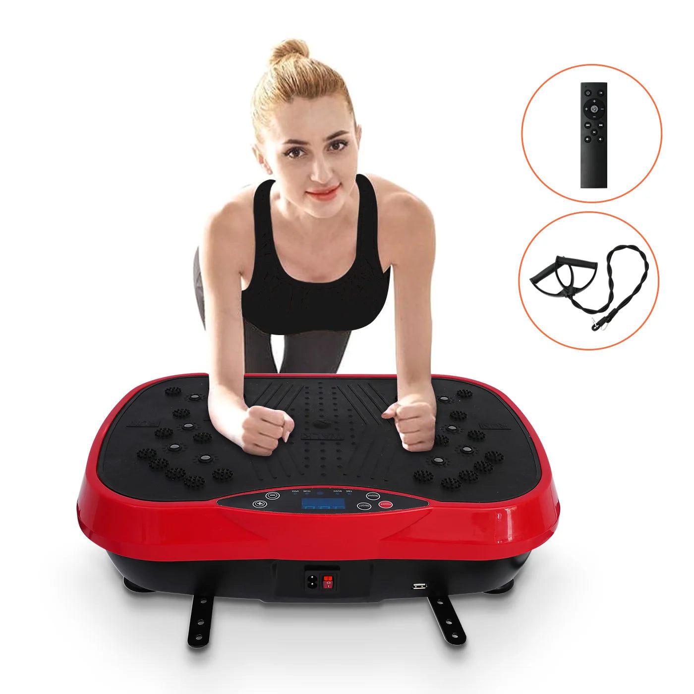 Vibration Plate Exercise Machine For Home Fitness Fat Burning Workout