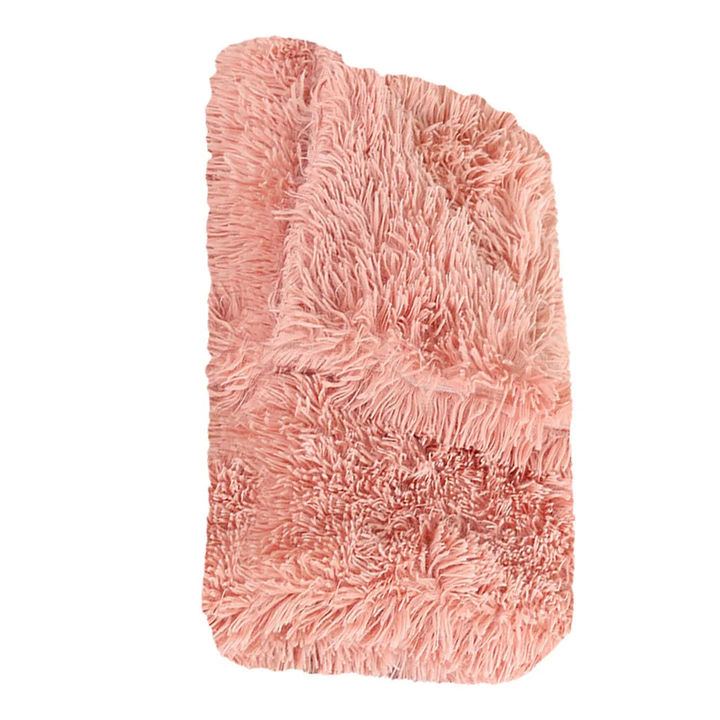 Plush Pet Blanket For Small Animals Soft Two Layer Bed