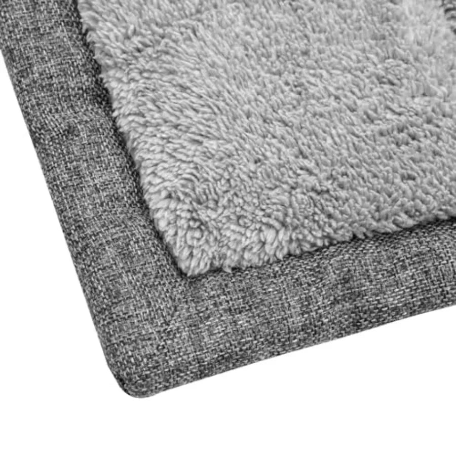 Outdoor Dog Bed, Portable Travel Mat, Rollup Pet Camping Gear, Crate Pad with Carry Handles, Super Soft, Machine Washable, 42'