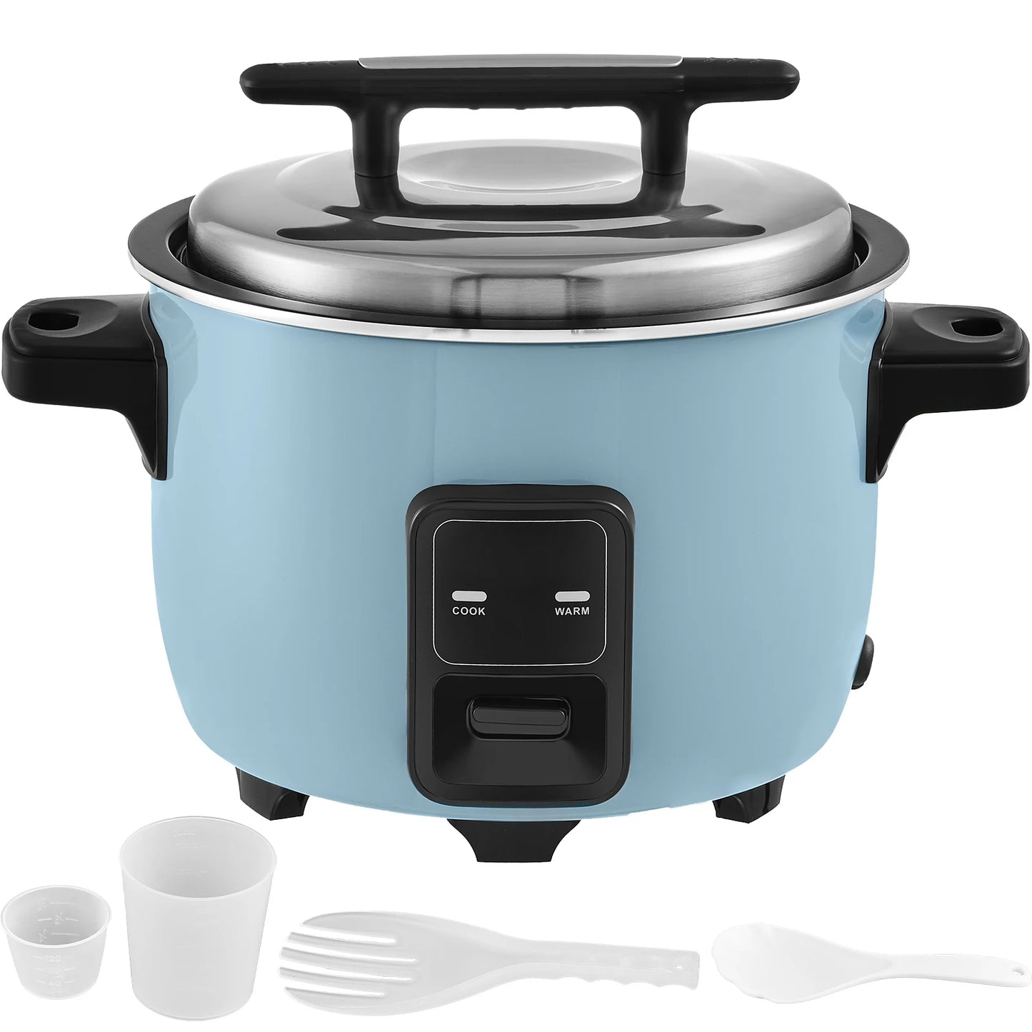 VEVOR Commercial Rice Cooker With Nonstick Inner Pot And 24 Hour Keep Warm